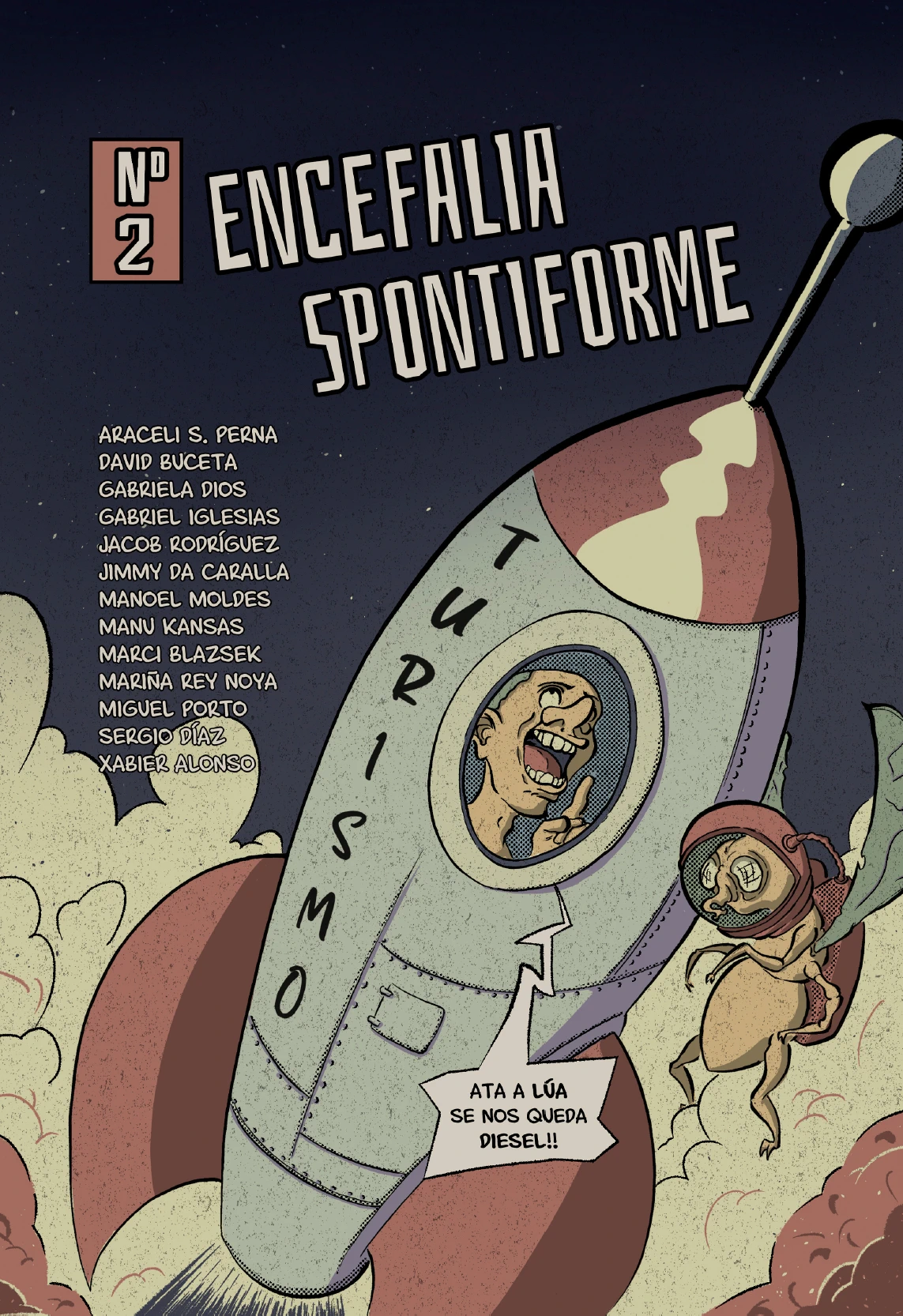 Portada de Encefalia Spontiforme Nº 2